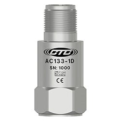 AC133 standard size top exit industrial accelerometer